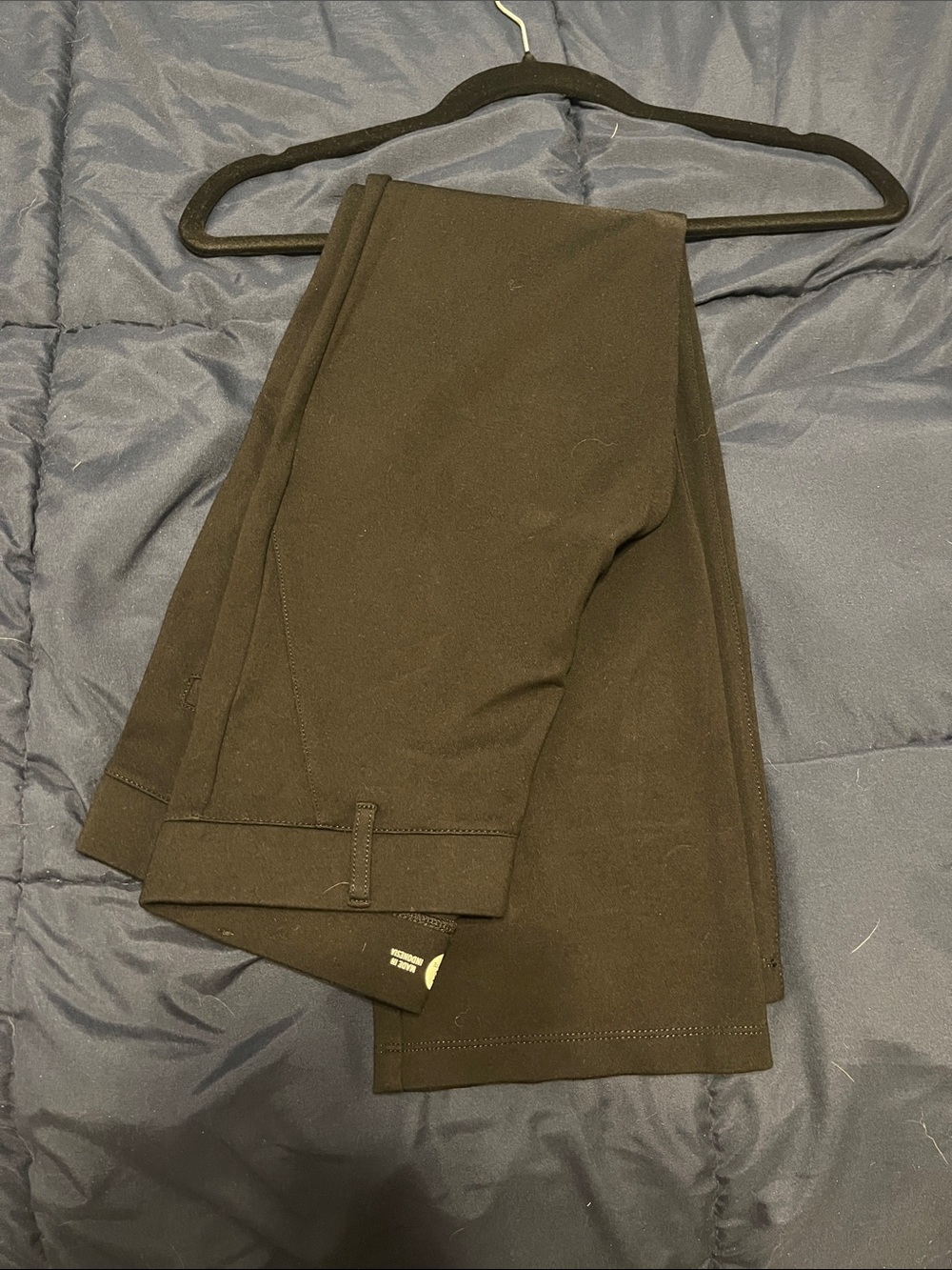 Betabrand Women's Black fit and flare Pants